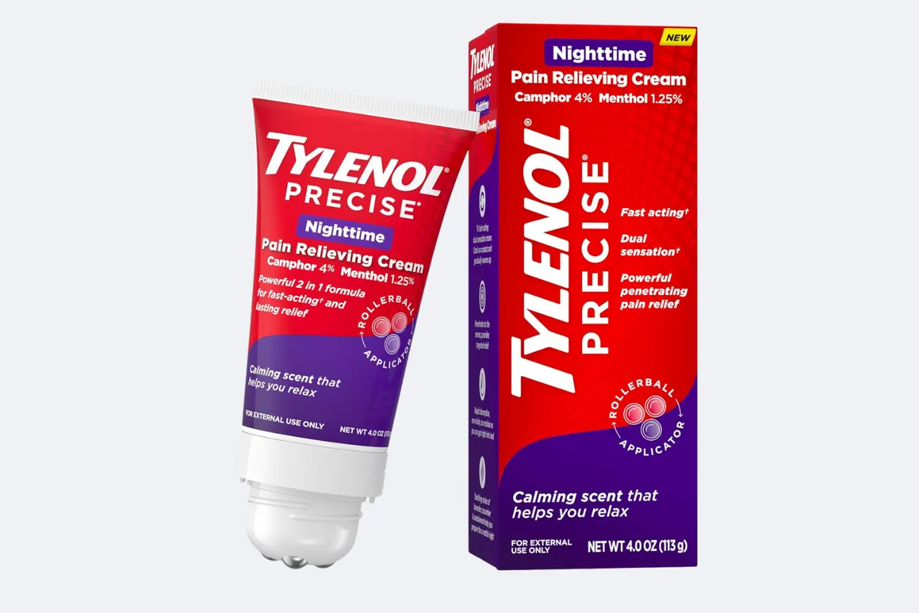 Tylenol launches PRECISE Nighttime Pain Relieving Cream