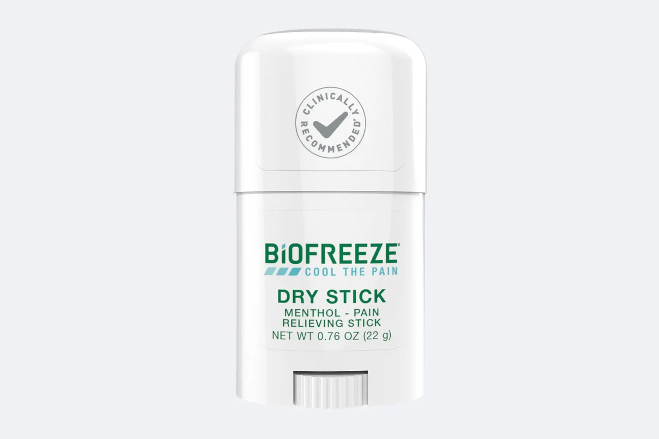 Travel pain-free with Biofreeze Dry Stick
