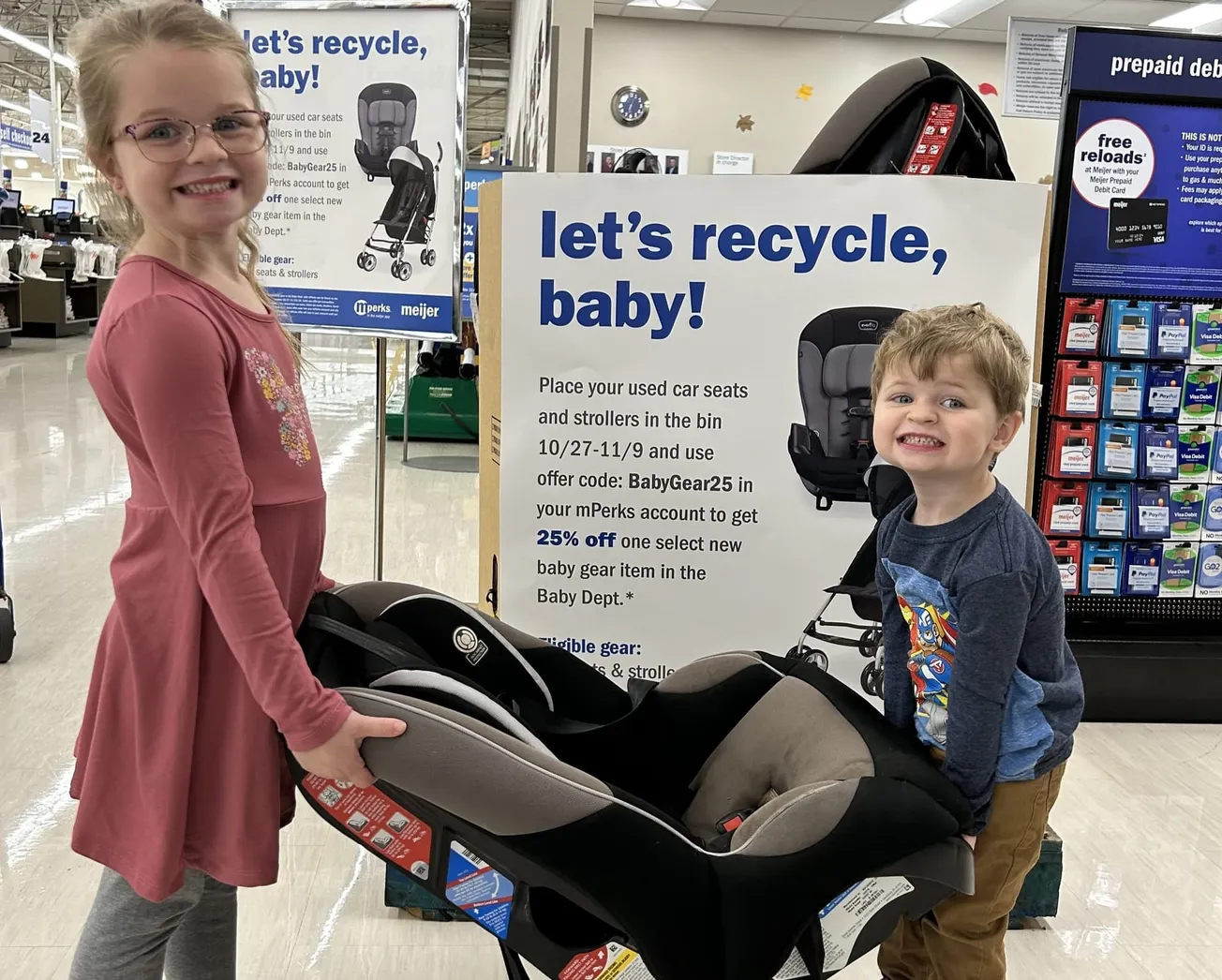 Meijer brings back baby gear recycling event