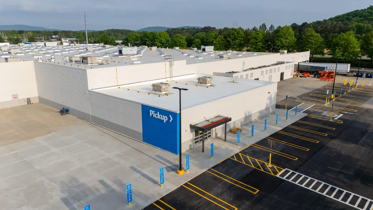 Walmart and Alquist complete 3D concrete printed expansion of Alabama supercenter