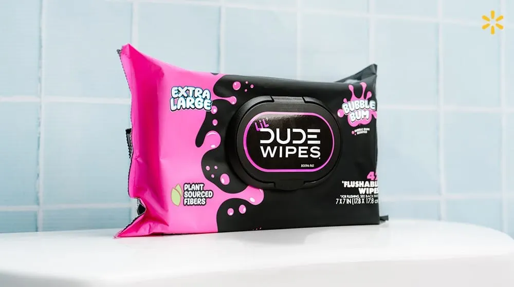 Walmart’s Scintilla drives product innovation with launch of LiL’ DUDE Wipes