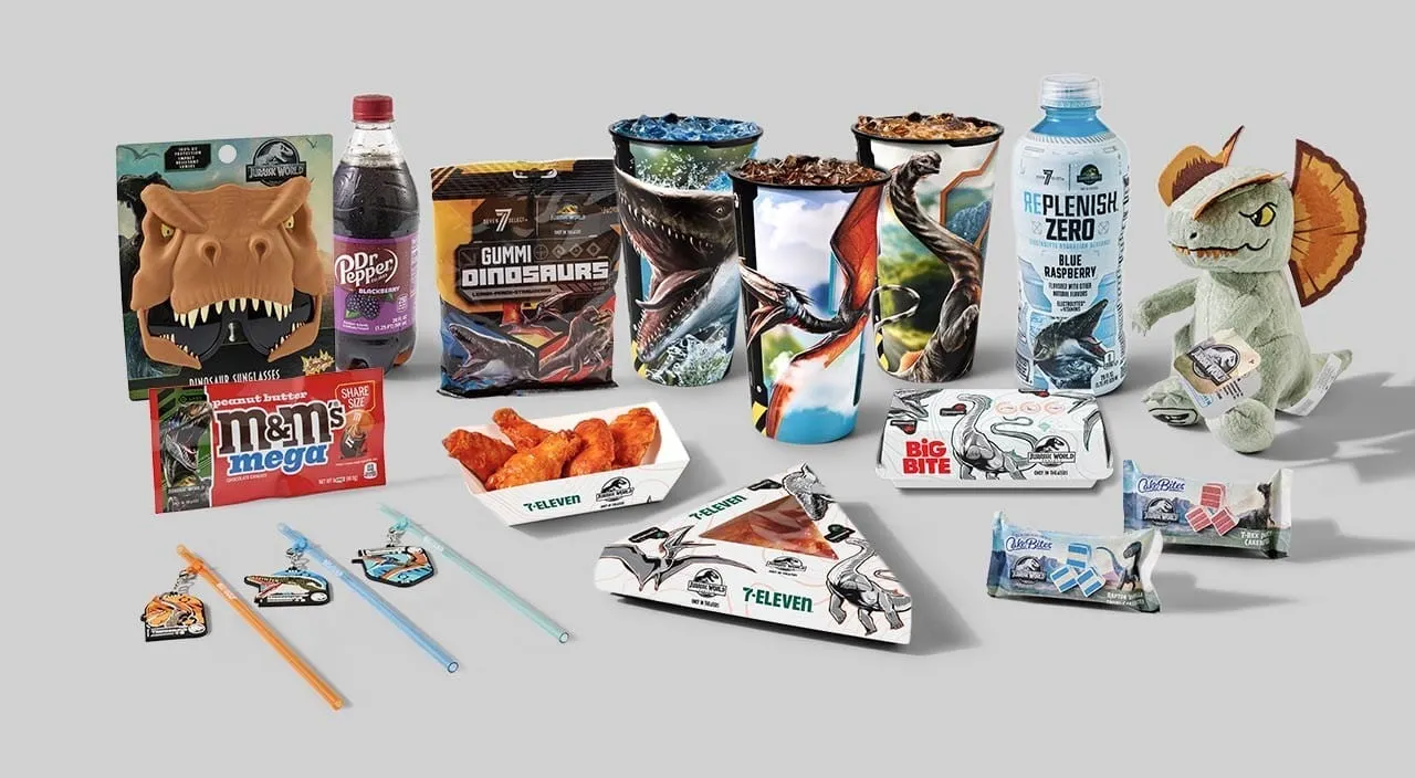 7-Eleven partners with Universal Pictures and Amblin Entertainment's Jurassic World Rebirth