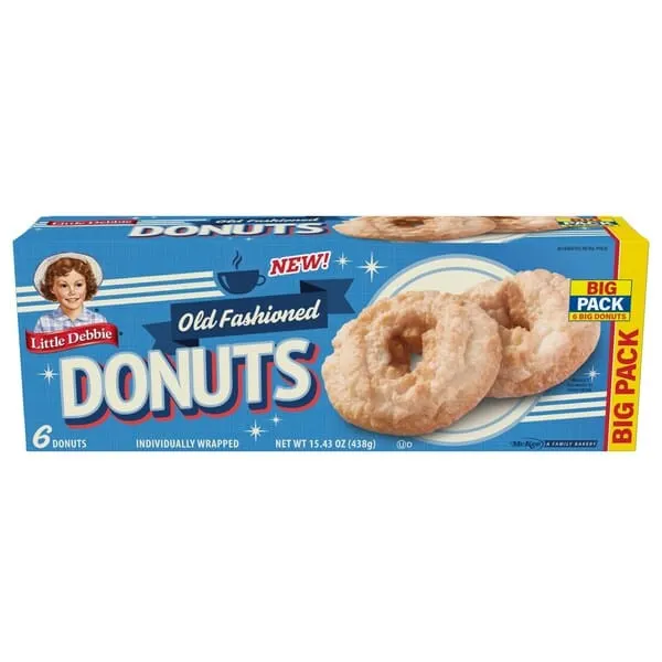 Little Debbie Snacks intros Big Pack Old Fashioned Donuts