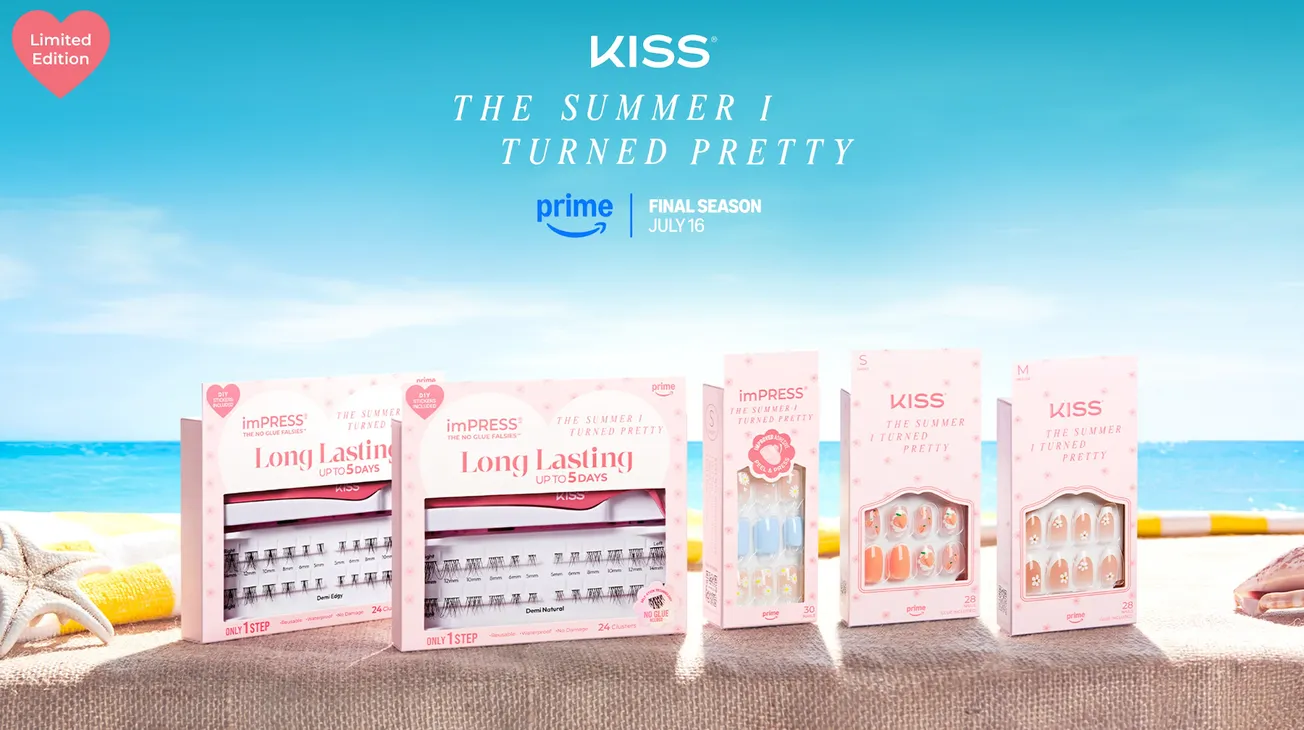 KISS launches limited-edition “The Summer I Turned Pretty” nail & lash collection