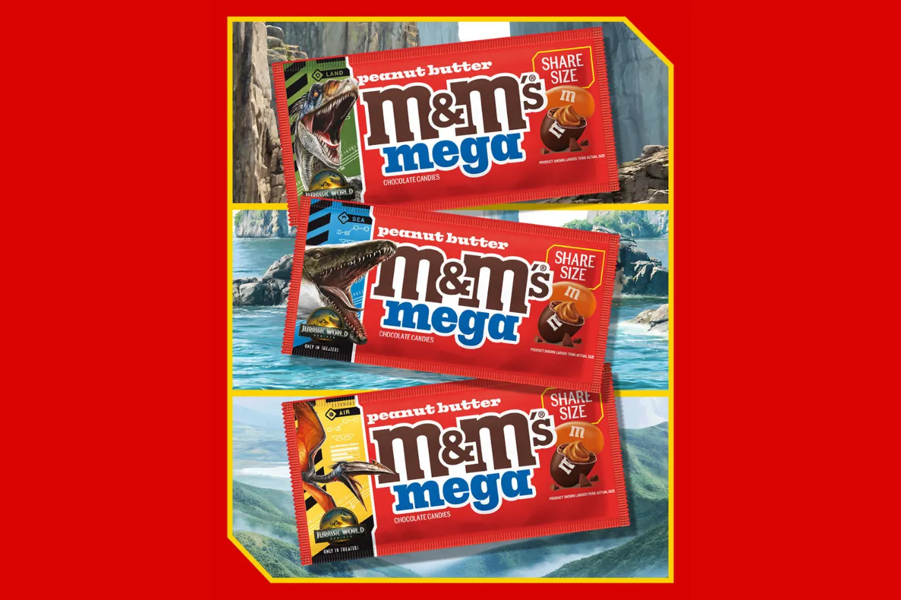 Mars goes Mesozoic: M&M'S releases Jurassic World Rebirth packs