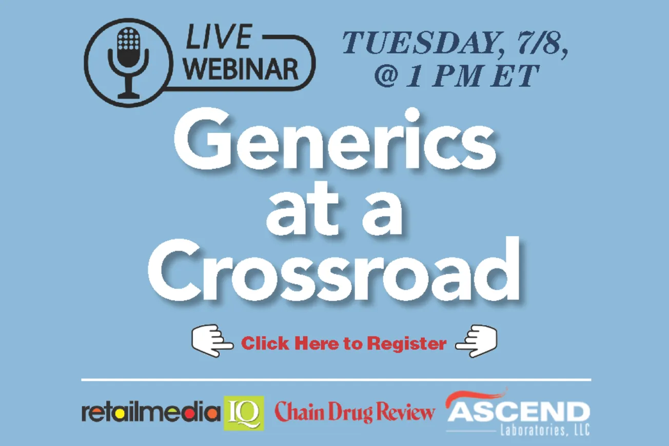 Generics at a Crossroad: Webinar tomorrow on the future of affordable medicines