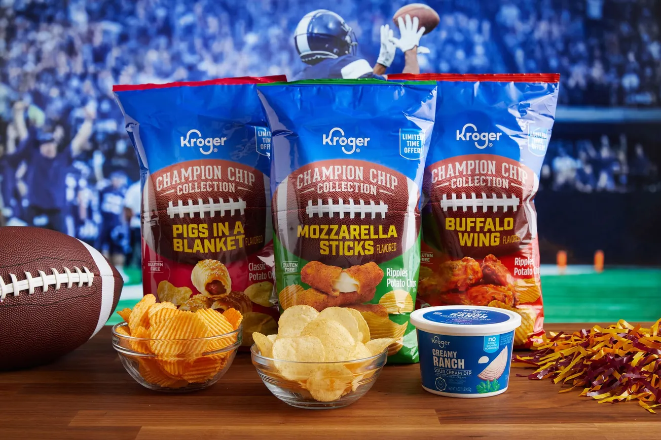 Kroger announces all-new Champion Chip Collection to kick off football season