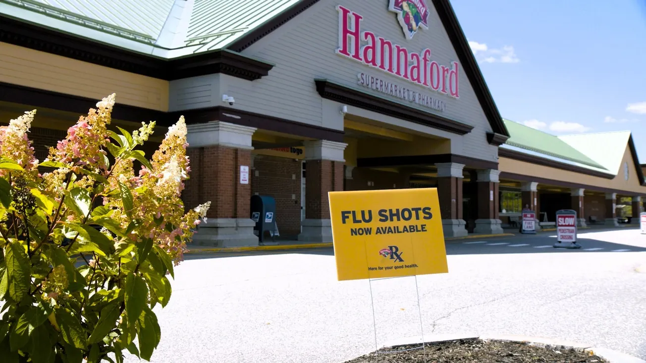 Annual flu shots now available at Hannaford pharmacies