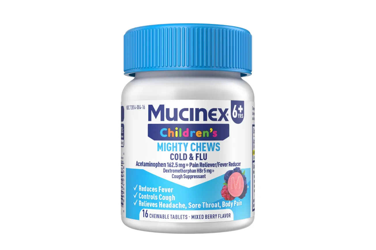 Reckitt rolls out Mucinex Children's Mighty Chews Cold & Flu