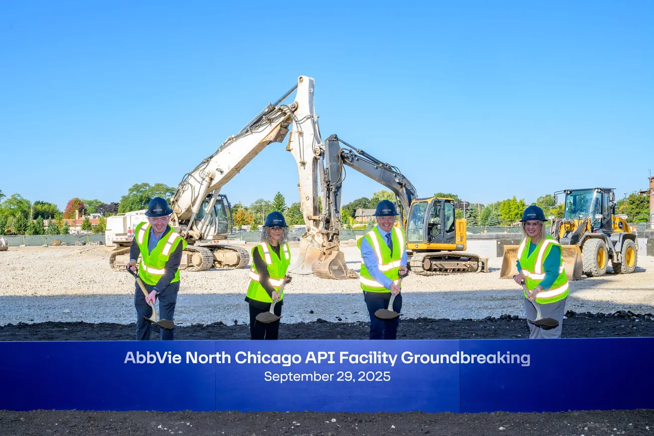 AbbVie breaks ground on new API facility in North Chicago