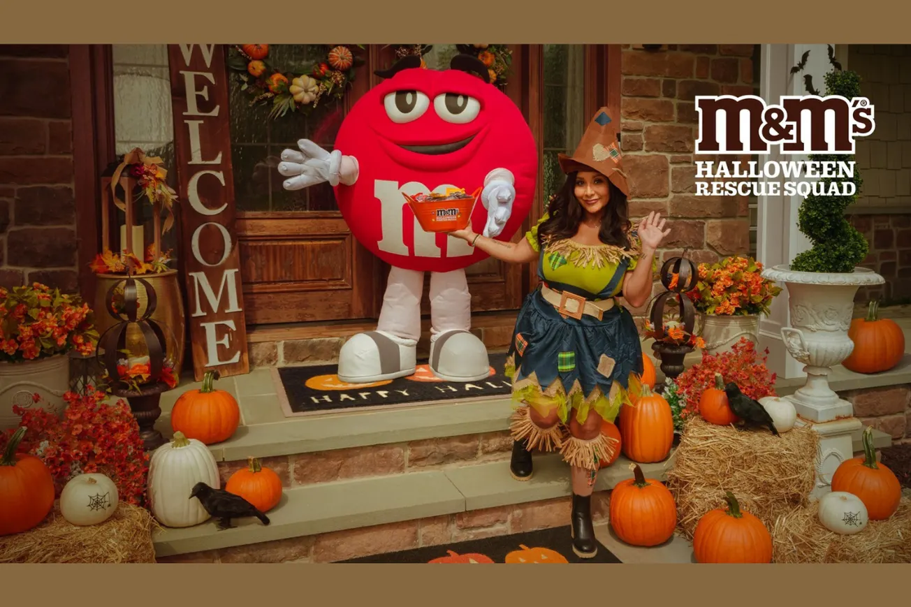 M&M'S is teaming up with Nicole 'Snooki' Polizzi for Halloweekend
