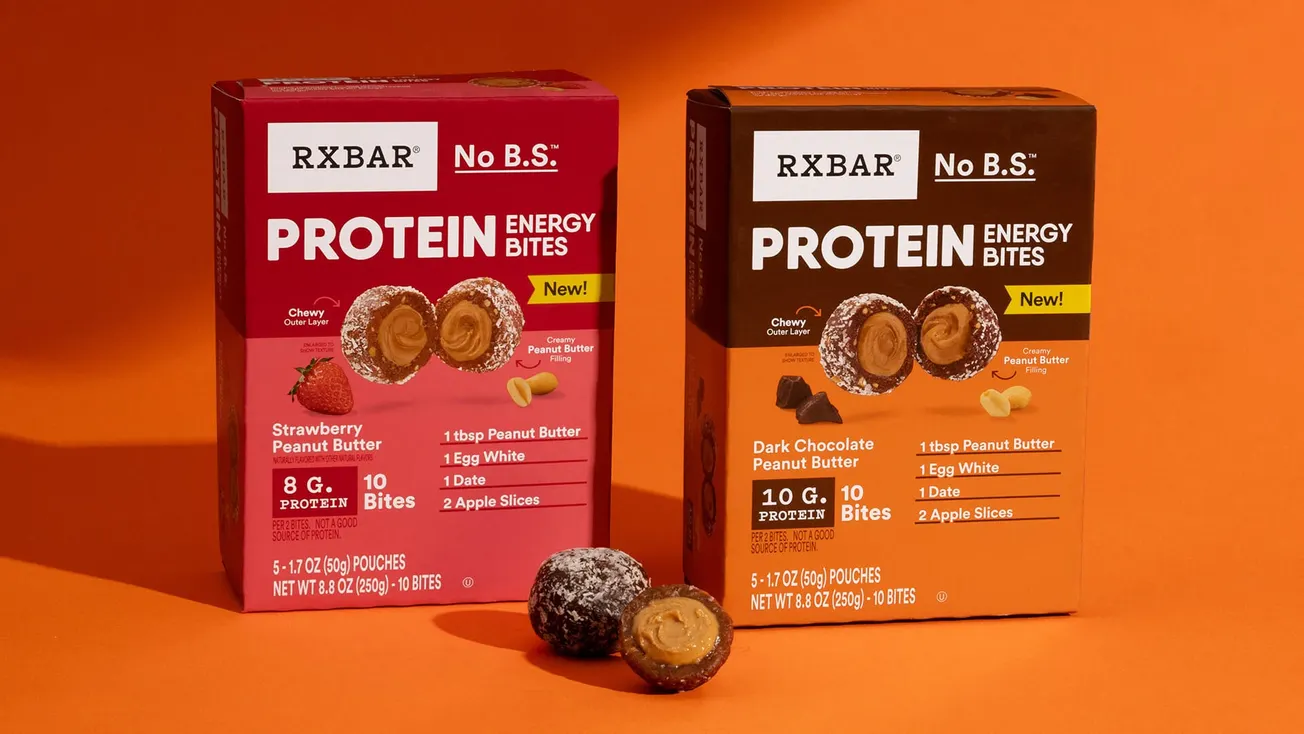 RXBAR expands beyond the bar with new Protein Energy Bites