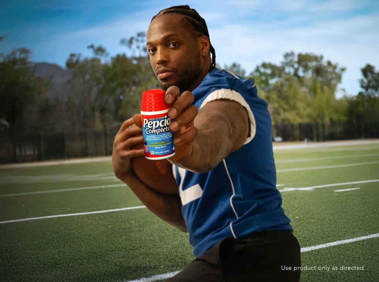 PEPCID delivers fast relief during football playoffs with Derrick Henry