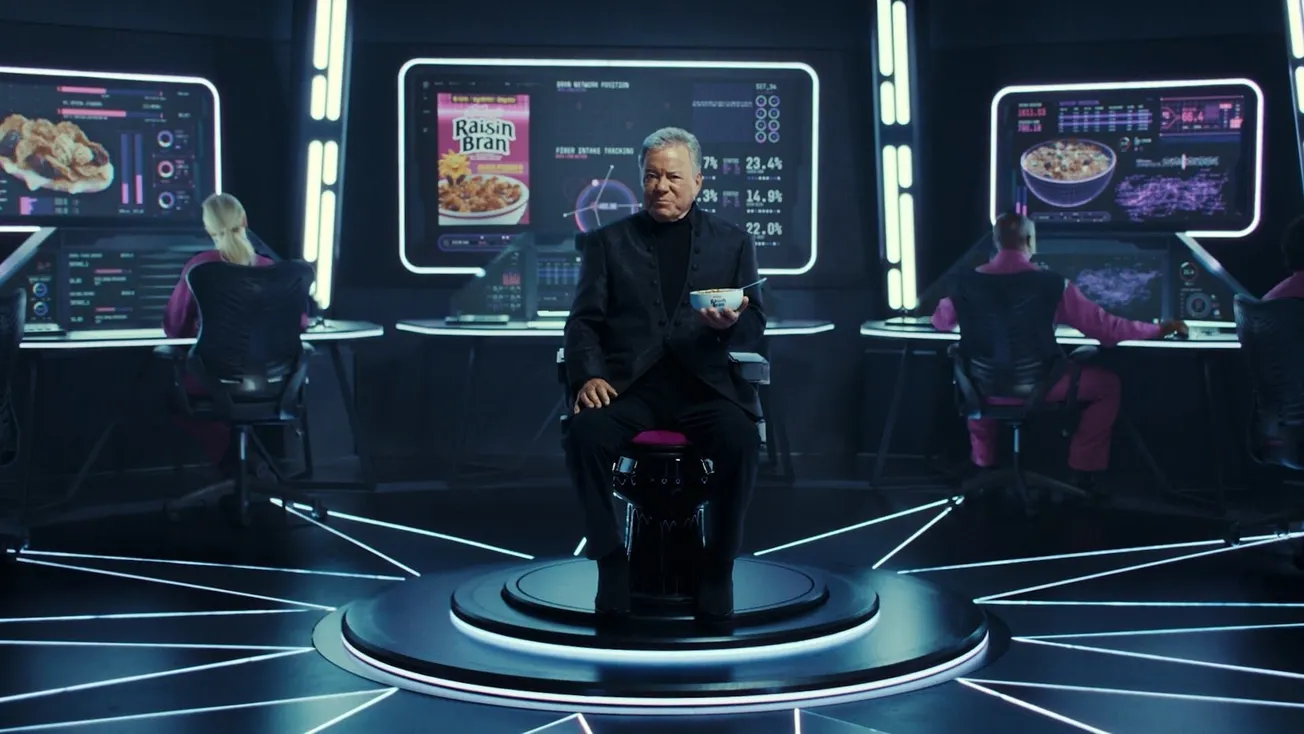 Kellogg's Raisin Bran and William Shatner partner to tackle America's fiber gap