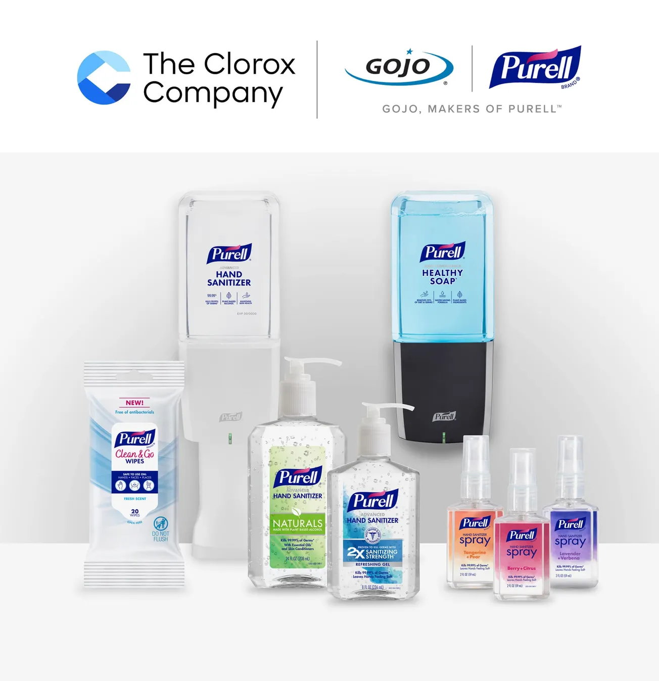 Clorox buys GOJO Industries, the makers of Purell