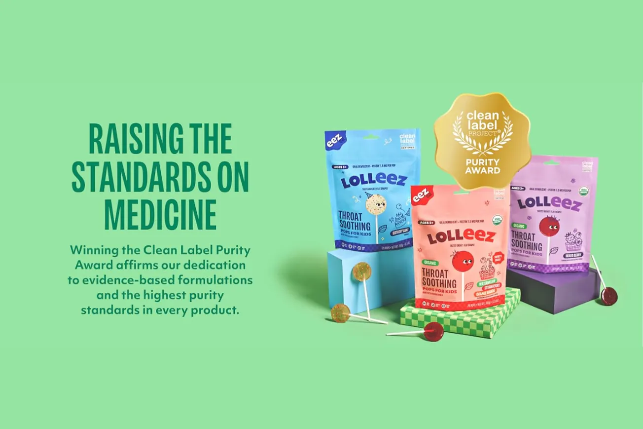 EEZ Co. and Lolleez become the first OTC brand to earn Purity Award across all products