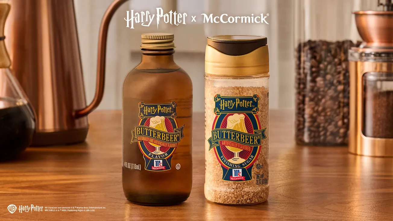 Experience the magic of Butterbeer Season with official McCormick Harry Potter products