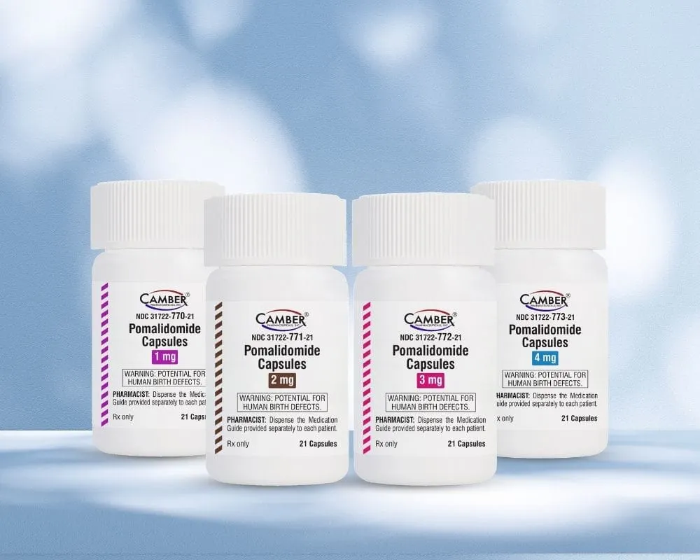 Camber Pharmaceuticals launches Pomalidomide Capsules