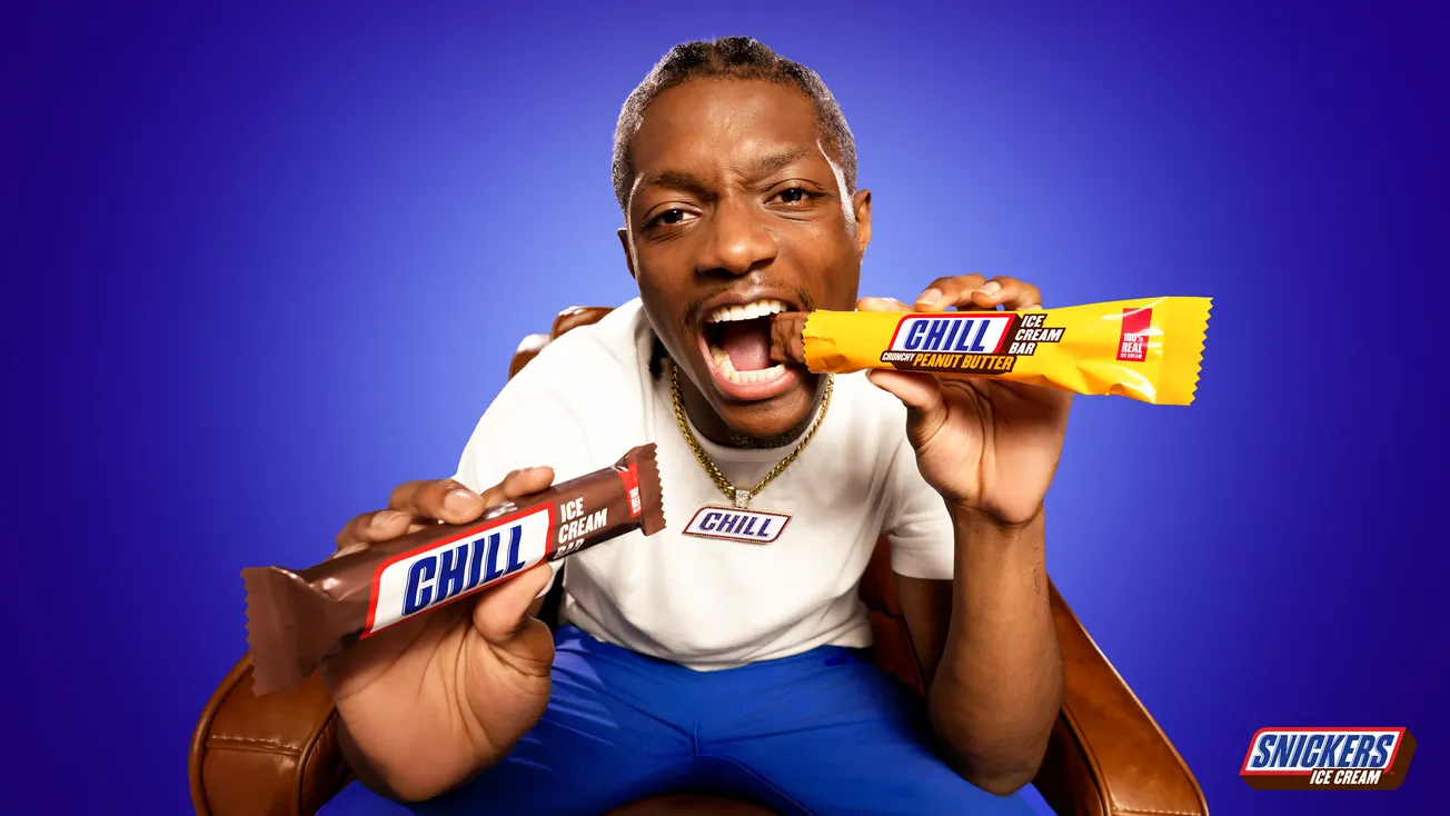 SNICKERS Ice Cream and NFL prospect Carnell Tate team up ahead of NFL Draft