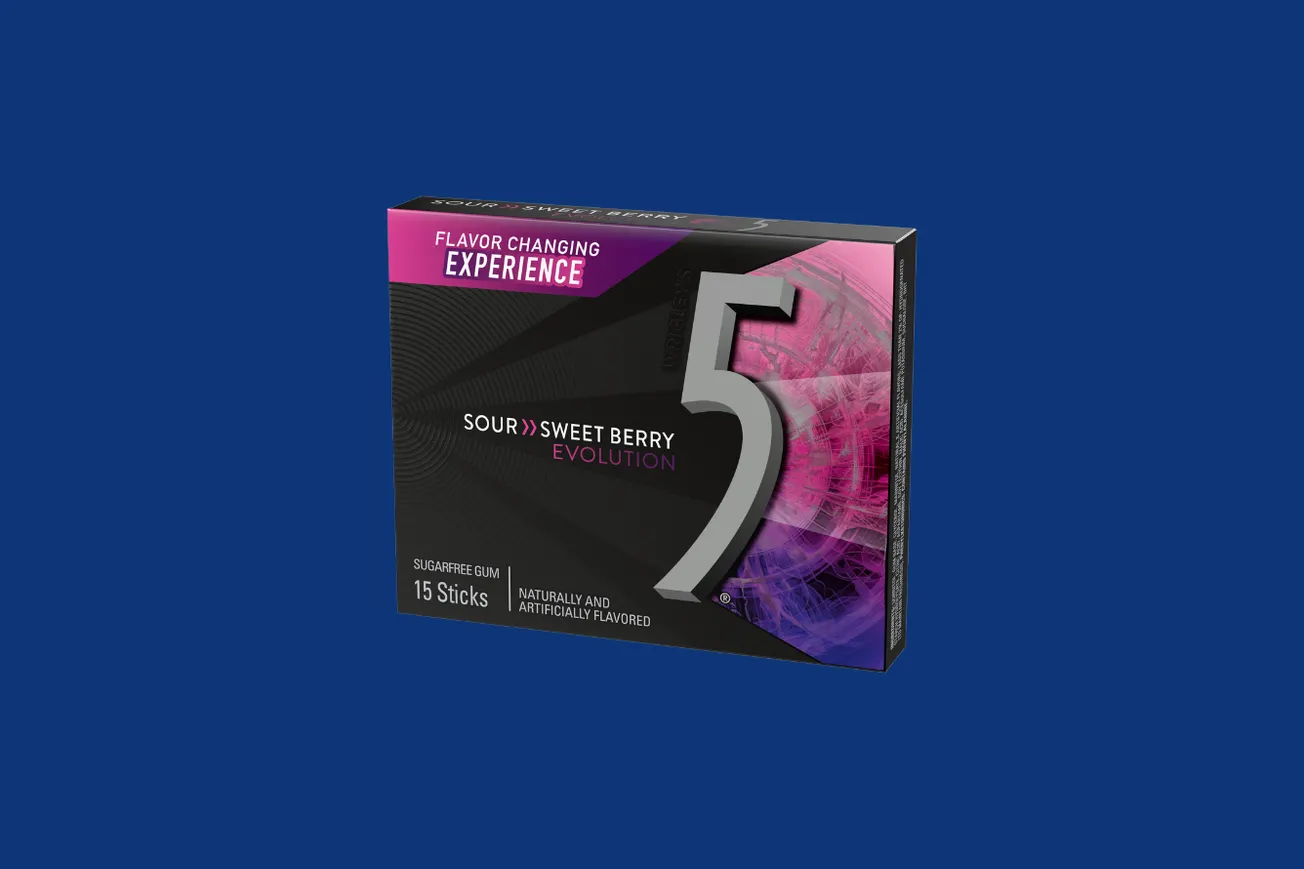 5 Gum debuts 5 Gum EVOLUTION, a new flavor-changing innovation designed to stimulate the senses