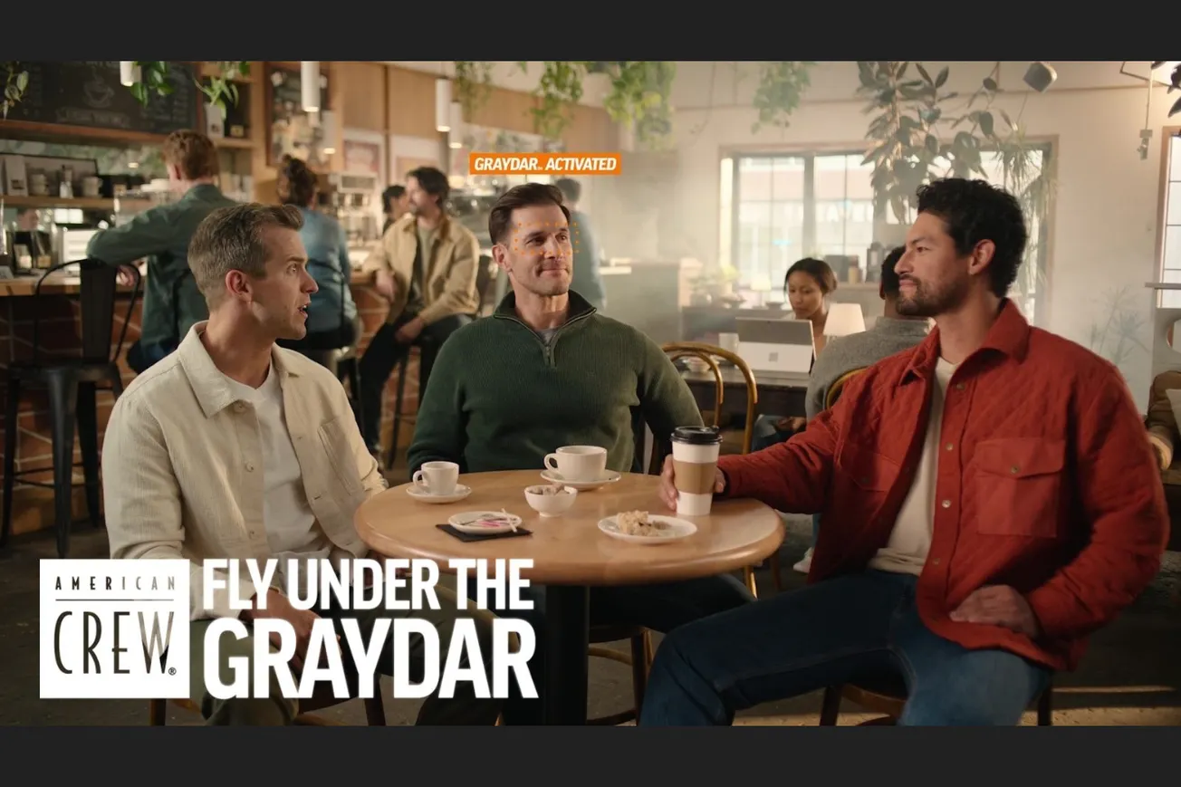American Crew introduces "Fly Under the Graydar", a new campaign celebrating undetectable hair color