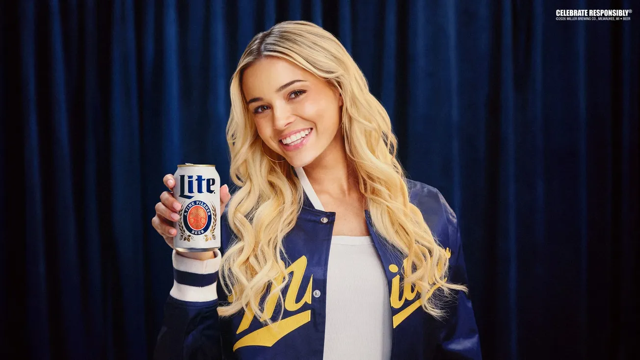 Miller Lite and Livvy Dunne team on "Legendary Moments" campaign, drop first-of-its-kind tea set