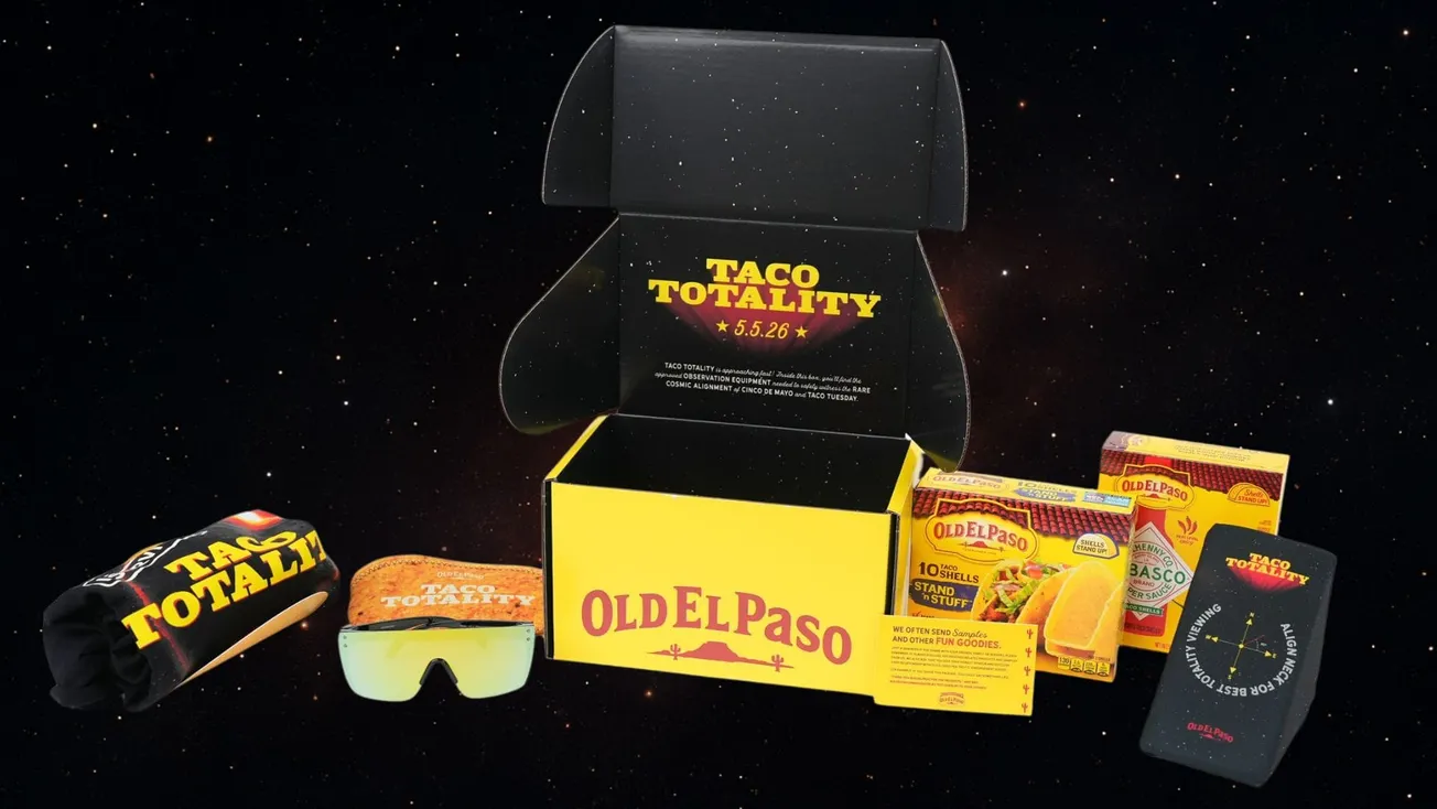 Old El Paso celebrates rare "Taco Totality" with exclusive merch and tacos for fans nationwide