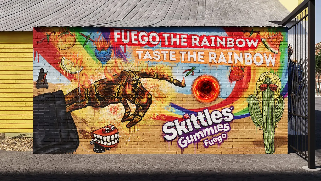 SKITTLES teams up with Mr. Fantasy to help fans track down the real-life FUEG-HOLE that sparked SKITTLES Gummies Fuego