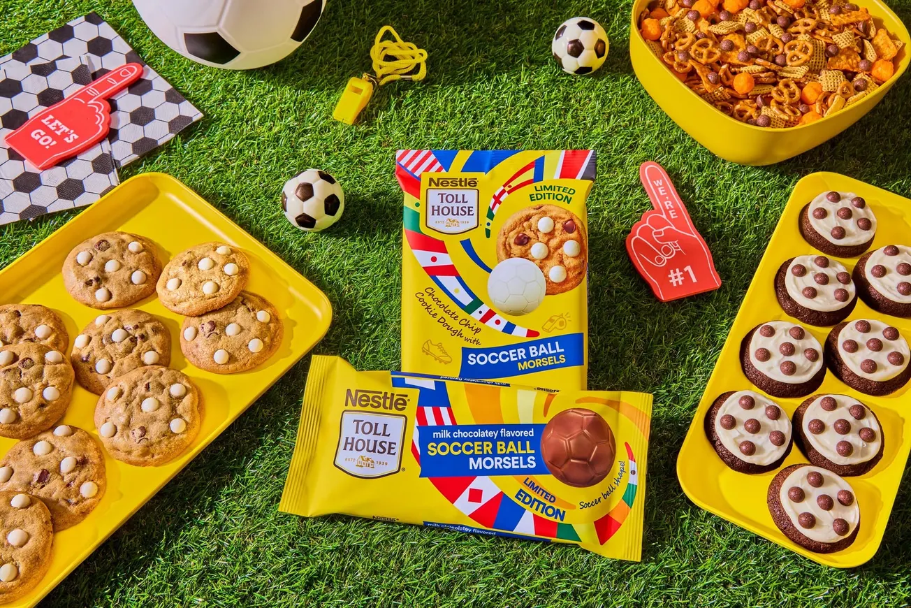 Toll House serves up Soccer Ball-Shaped Morsels & Dough