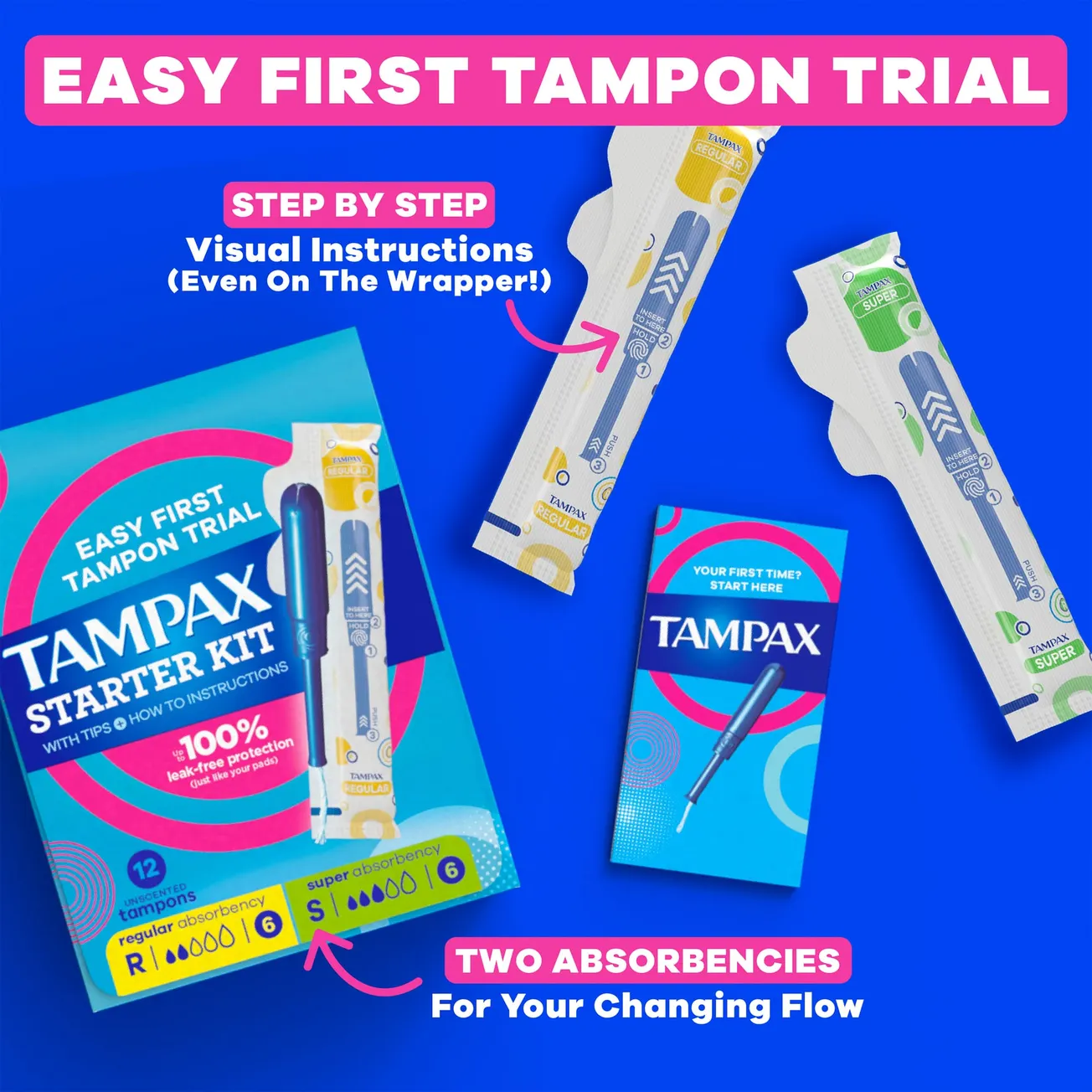 Tampax distributes 4.8 million tampons, launching Tampax Starter Kit with WNBA star Olivia Miles
