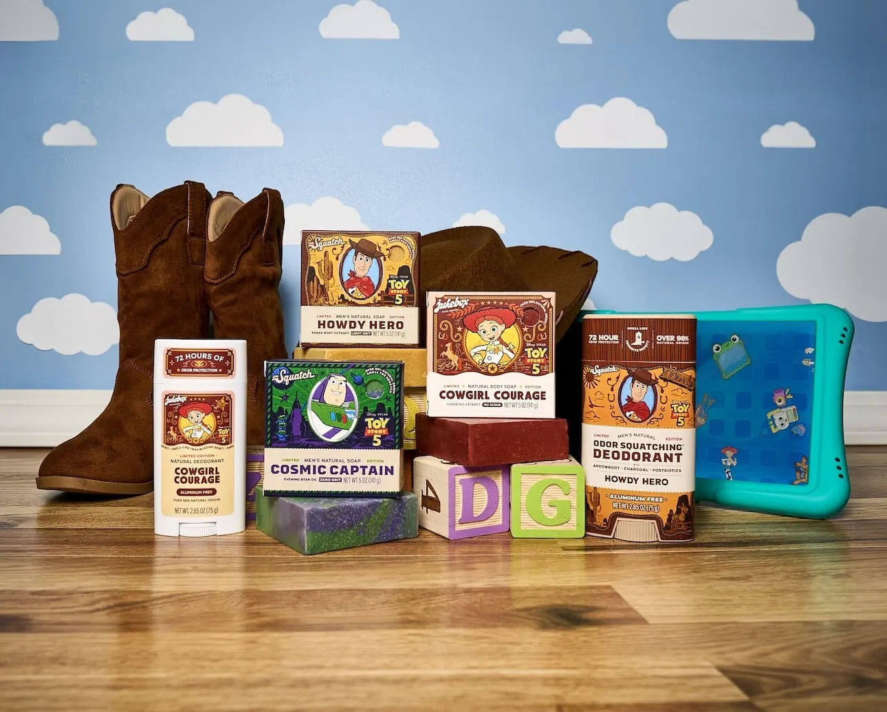 Dr. Squatch and Jukebox team up with Disney and Pixar for Toy Story 5-inspired soap and deodorant