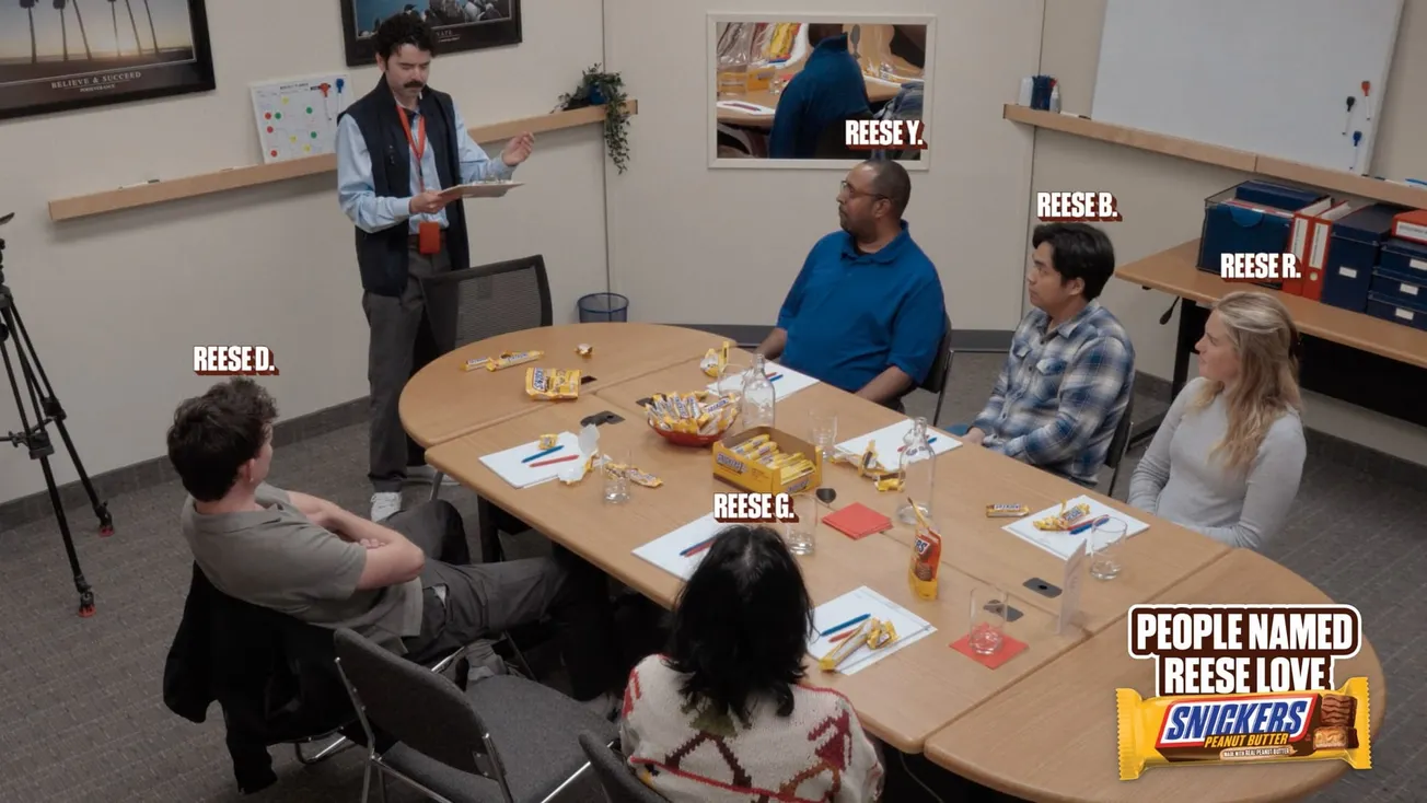 SNICKERS PB satisfies everyone, even people named Reese