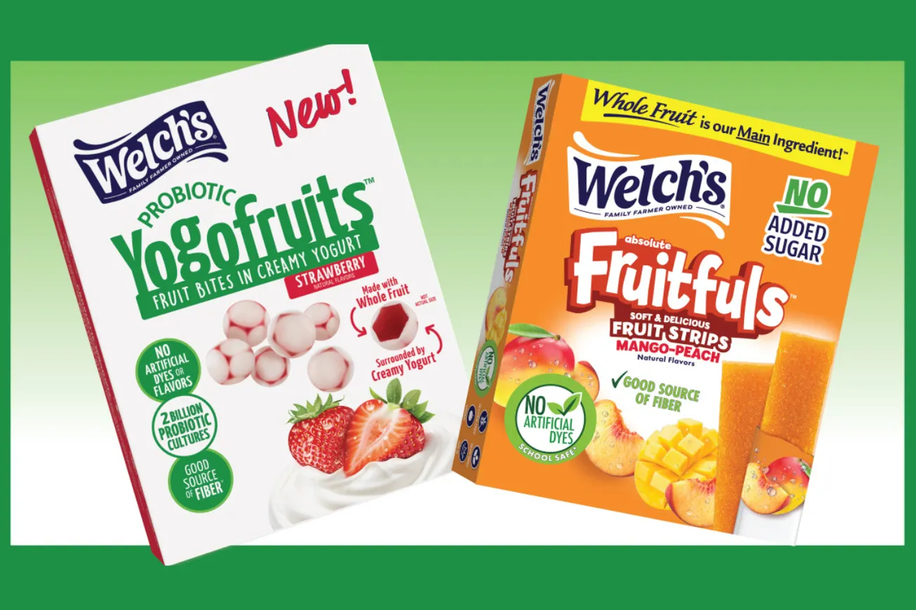 Welch’s Fruit Snacks expands portfolio with probiotic and no-added-sugar innovations