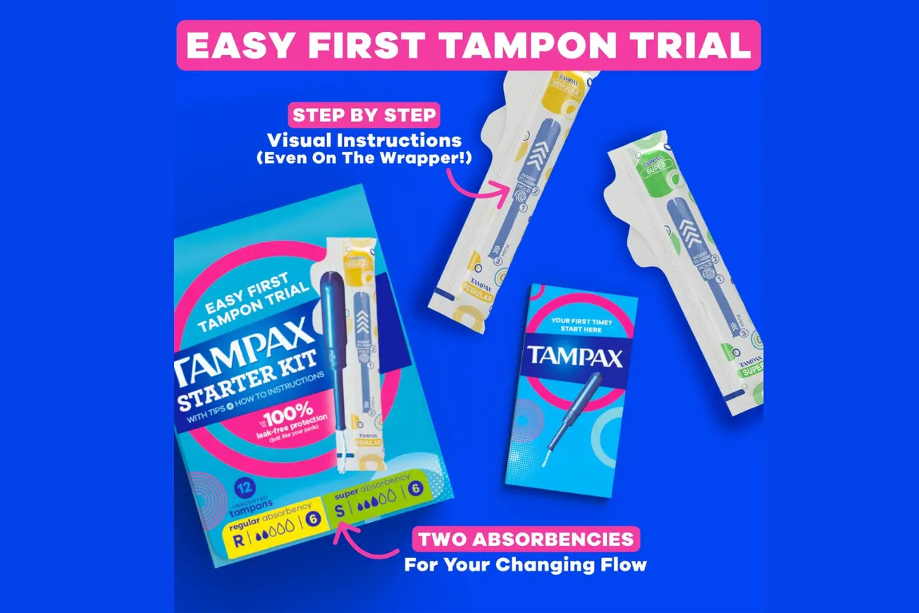 Tampax distributes 4.8 million tampons, launching Tampax Starter Kit with WNBA star Olivia Miles