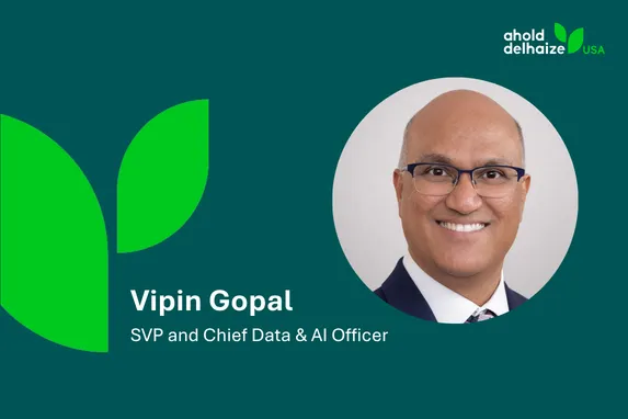 Ahold Delhaize USA appoints Vipin Gopal to head data and AI