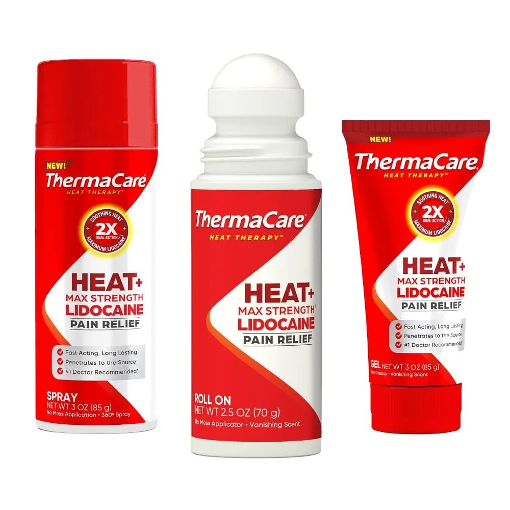 ThermaCare expands to topical pain relief with new Heat + Lidocaine Line