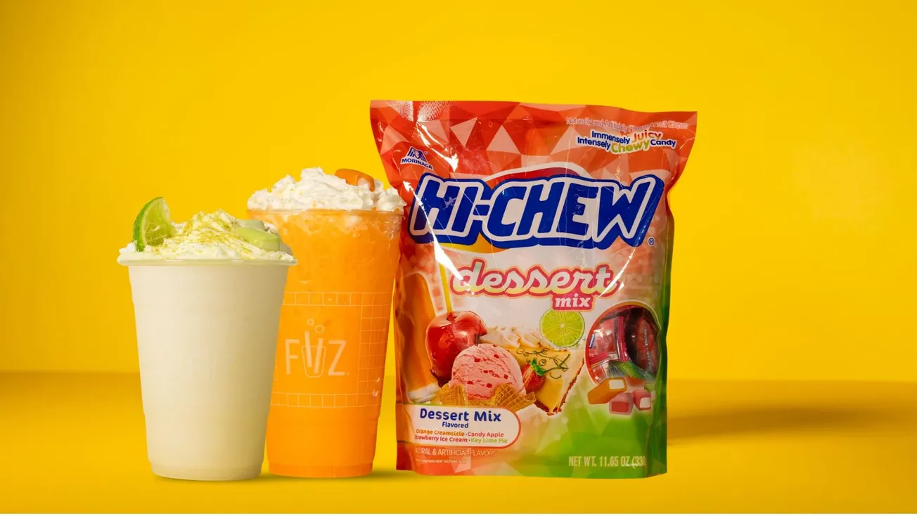 HI-CHEW makes beverage debut through FiiZ partnership