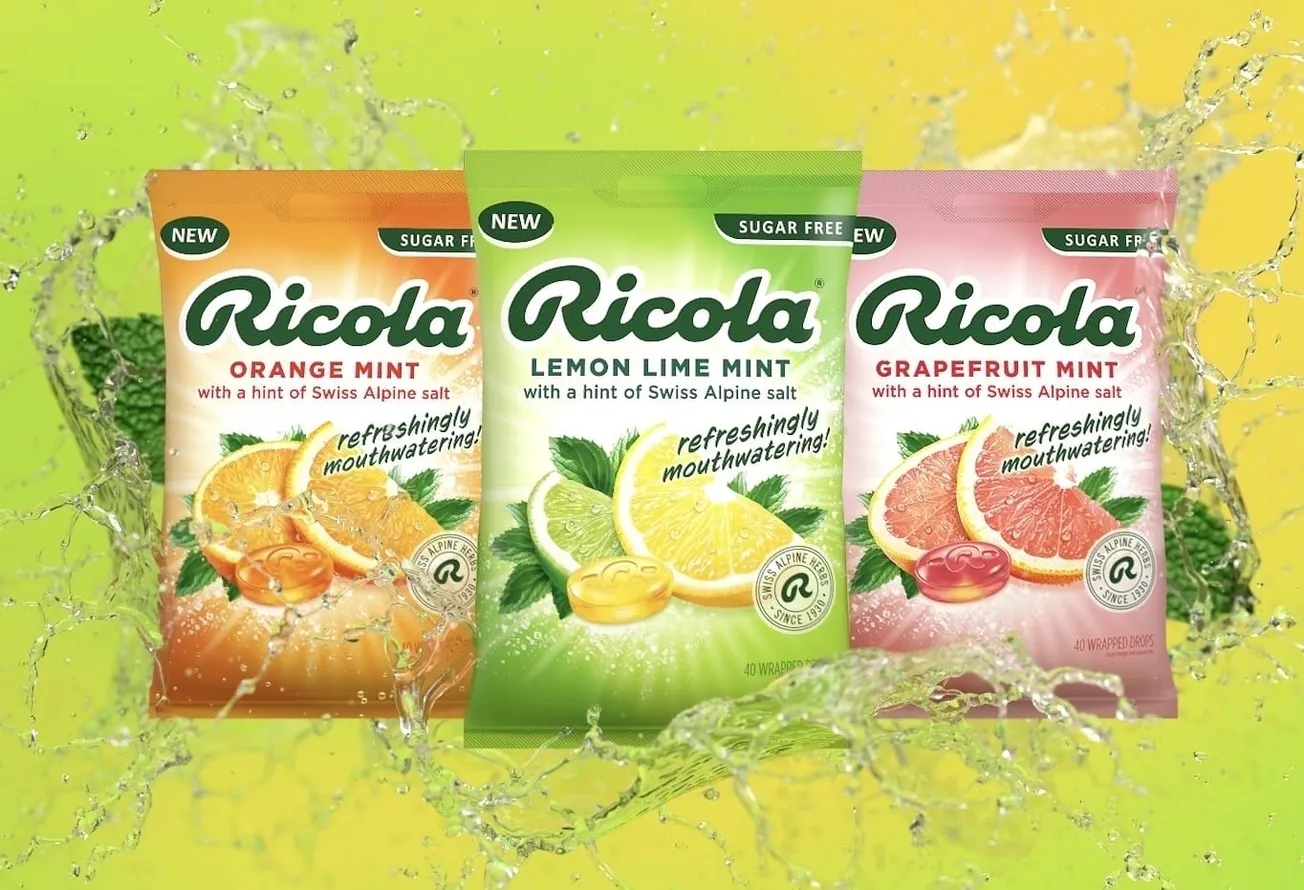 Ricola debuts mouthwatering drops for everyday moments