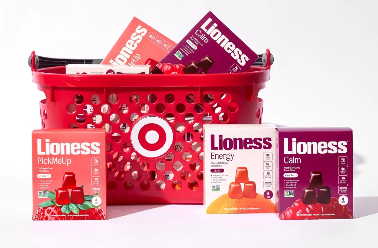Lioness, the first functional snack designed around the real moments of a woman's day, hits shelves at Target