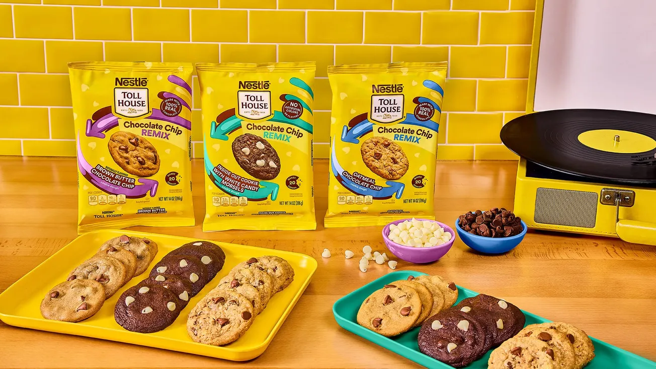 NESTLÉ TOLL HOUSE unveils new Chocolate Chip Remix Cookie Doughs