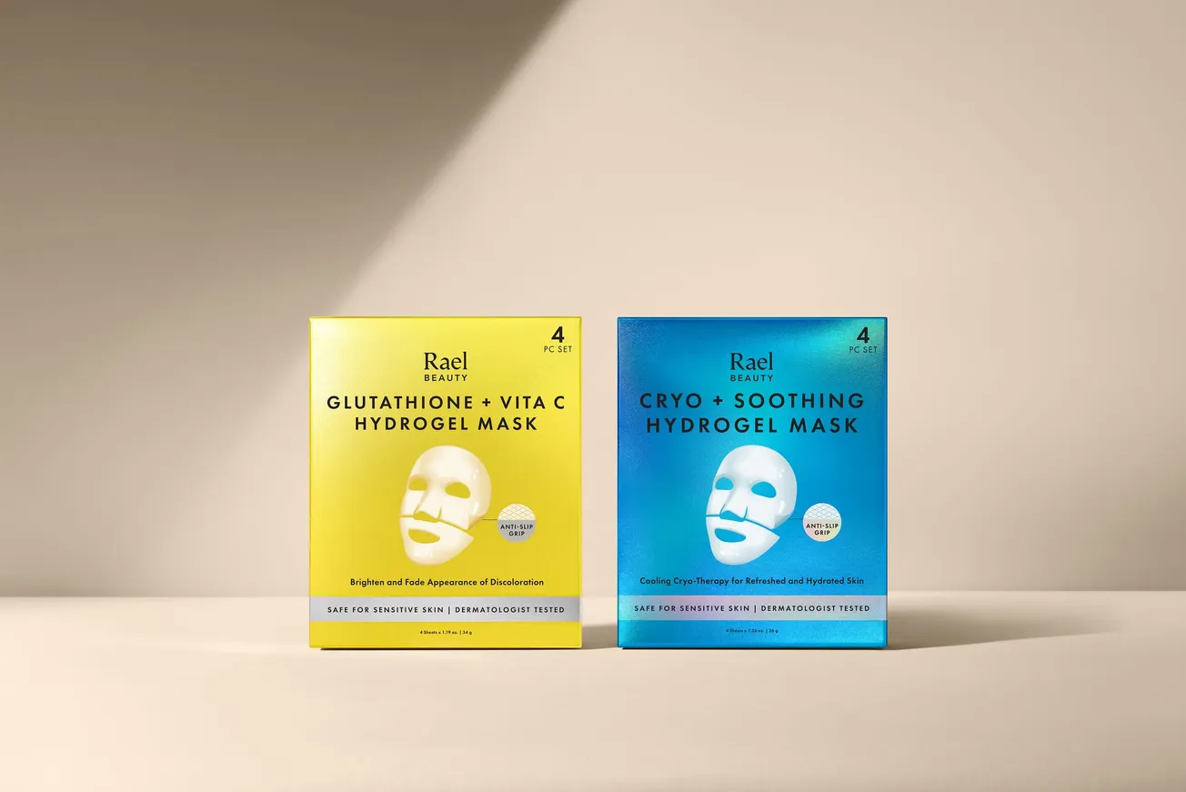 Rael brings K-Beauty's most advanced skin care ingredients to U.S. shelves with two new hydrogel masks