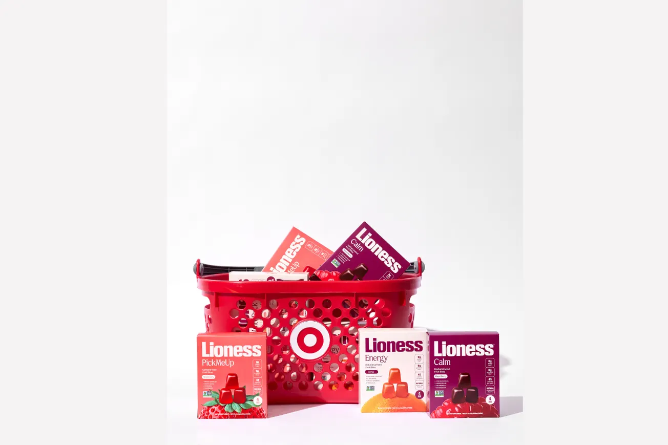 Lioness, the first functional snack designed around the real moments of a woman's day, hits shelves at Target