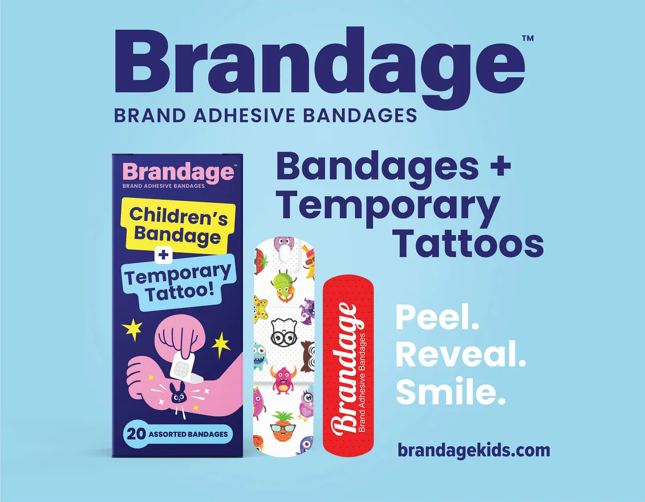 Brandage adhesive bandages to debut at ASD Market Week