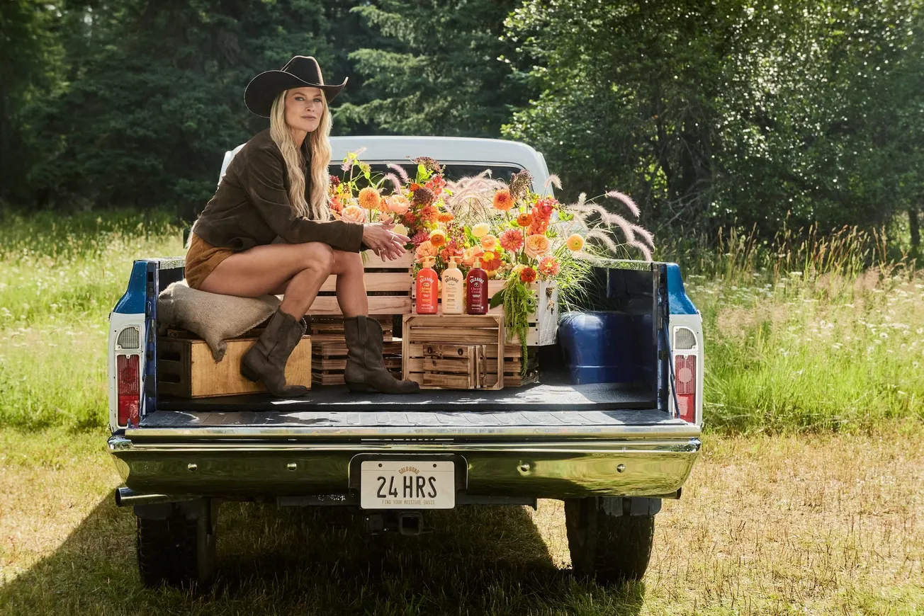 Gold Bond and Ali Larter debut the gold standard in scented skincare at under the Big Sky Music Festival