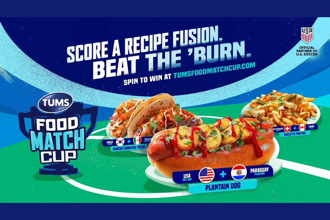TUMS Kicks off the "TUMS Food Match Cup"