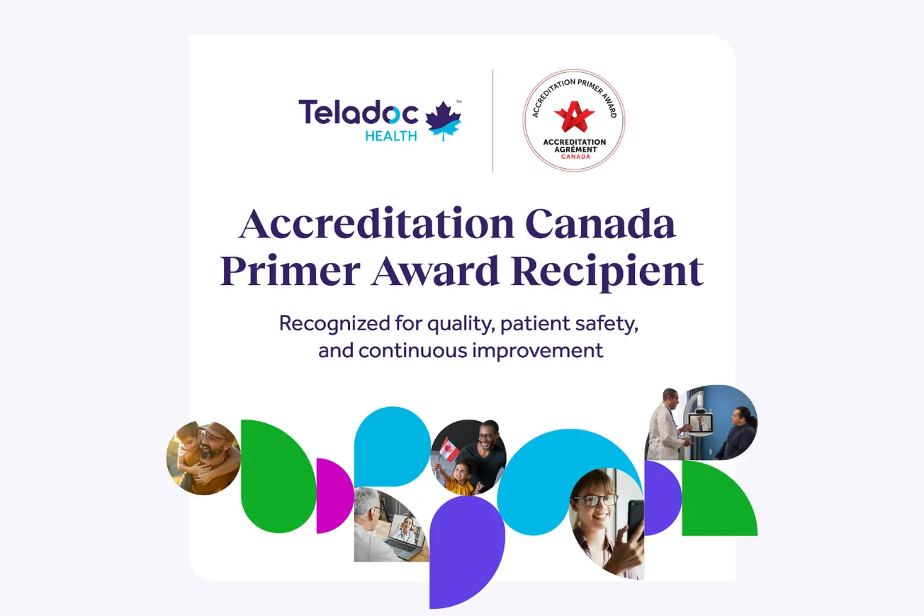 Teladoc Health Canada achieves Accreditation Canada Primer Award