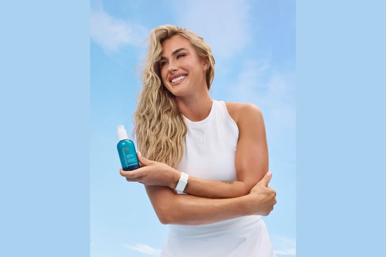 Moroccanoil teams up with professional tennis champion Aryna Sabalenka
