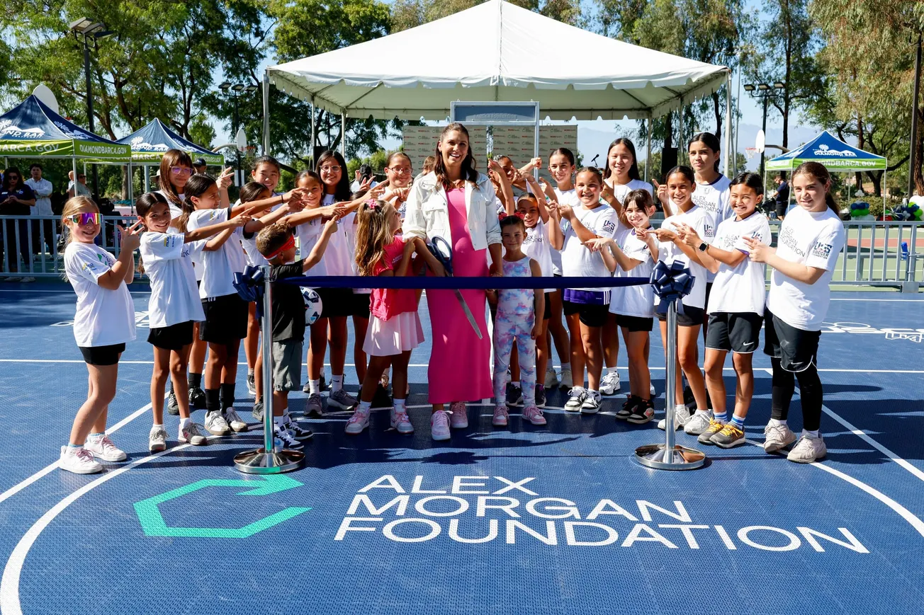 CVS Health, Alex Morgan Foundation team up on soccer pitch renovation