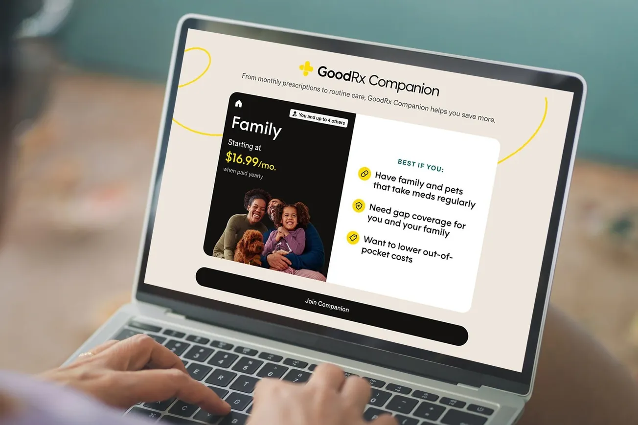 GoodRx expands subscription strategy with Companion Family Plan