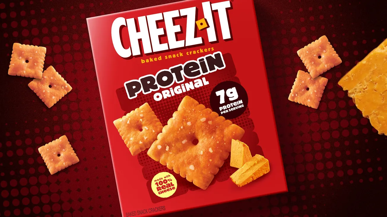 Cheez-It debuts Protein Original crackers